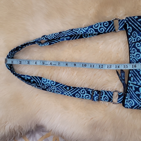VERA BRADLEY | 'Cuban Tiles' Hipster Crossbody Bag - Blue - Picture 7 of 12